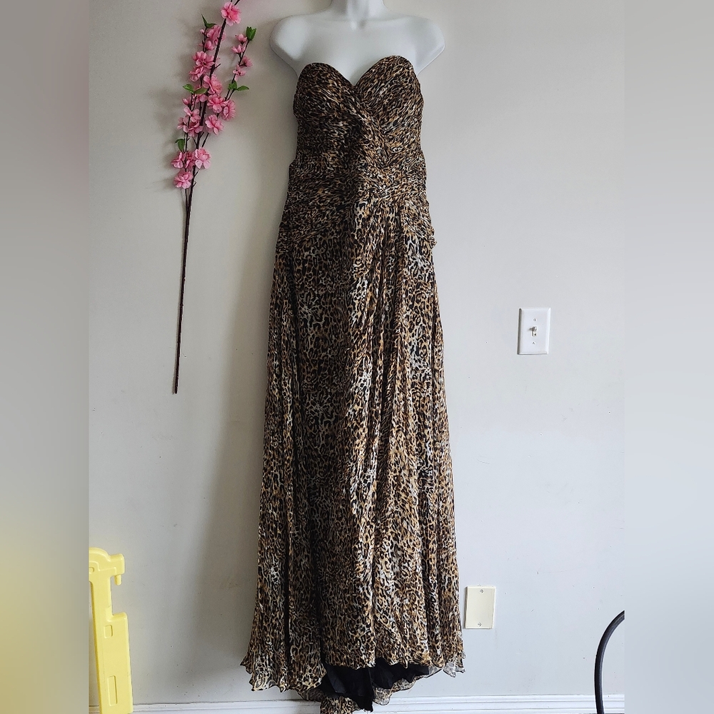 Leopard Print Maxi Dress